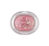 Róże do policzków - Lovely Stay Pink rozświetlający róż do policzków w kamieniu 3,5g - miniaturka - grafika 1