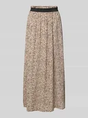 Spódnice - Długa spódnica rozkloszowana z czystej wiskozy model ‘VENEDIG’ - miniaturka - grafika 1