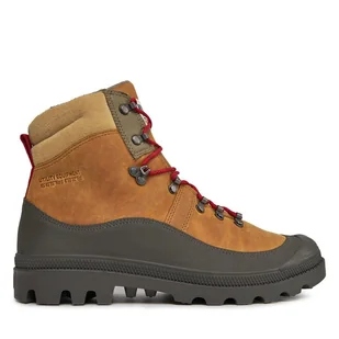 Trapery Palladium Pallabrousse Hkr Wp+ 08840-275-M Brązowy - Botki męskie - miniaturka - grafika 1