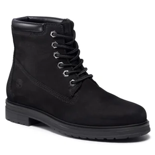Timberland Botki Hannover Hill TB0A2KSV0011 Black Nubuck - Botki damskie - miniaturka - grafika 1