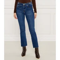 Spodnie damskie - Liu Jo Jeansy | Cropped Fit - miniaturka - grafika 1