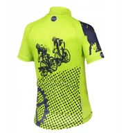 Kurtki rowerowe - MĘSKA KOSZULKA ROWEROWA MADANI KOLARSKA R. L - miniaturka - grafika 1