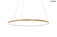 Lampy sufitowe - MOOSEE lampa wisząca RING SLIM 80 złota - miniaturka - grafika 1