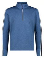 Odzież trekkingowa męska - CMP Bluza polarowa w kolorze niebieskim - miniaturka - grafika 1