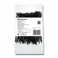Pozostałe akcesoria sieciowe - QOLTEC Opaski zaciskowe 2.5x100mm nylon UV 100szt. czarne (52190) - miniaturka - grafika 1