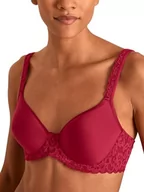 Biustonosze - CALIDA Damski biustonosz Natural Comfort Lace, RIO RED, 85D - miniaturka - grafika 1