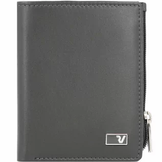 Portfele - Roncato Firenze Wallet RFID Leather 7,5 cm anthrazit - grafika 1