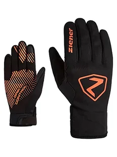 Ziener Unisex SMU 22-GTX INF 274 TOUCH rękawiczki rowerowe, długie palce, Gore-Tex Infinium, wyściełane, oddychające, poison orange, 11 - Rękawiczki - miniaturka - grafika 1