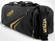 Torby sportowe - Venum Trainer Lite Evo Torba Treningowa Do Sportów Walki Black/Gold - miniaturka - grafika 1