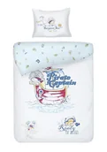 Pościel dla dzieci - Eurofirany B.B. CHOCZYŃSCY SPÓŁKA JAWNA Mówisz i Masz, Pościel niemowlęca, Bawełniana, Biały, 90x120 cm - miniaturka - grafika 1