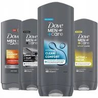 Żele pod prysznic dla mężczyzn - Dove Men Care, Żel Pod Prysznic Mix, 4x400ml - miniaturka - grafika 1
