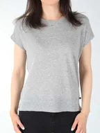 Koszulki i topy damskie - T-shirt Wrangler Relaxed Tee Mid Grey W7331E537 - miniaturka - grafika 1