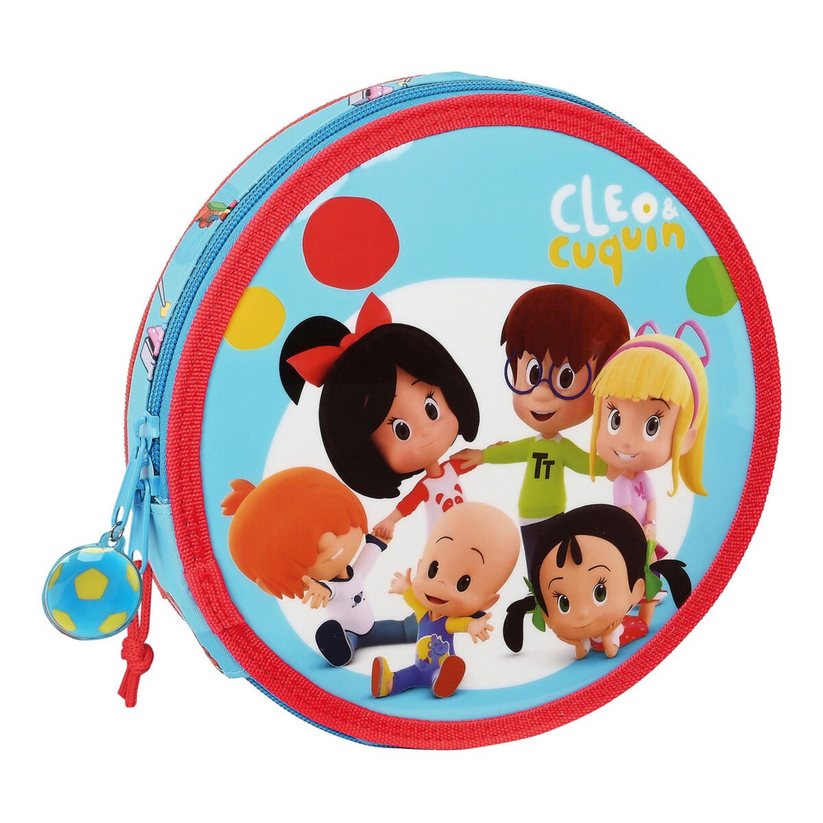 Piórnik Cleo & Cuquin Good Night Okrągły Niebieski (18 Części)