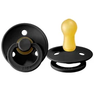 Smoczki uspokajające - Hevea BIBS BIBS BLACK M Smoczek Uspokajający kauczuk - miniaturka - grafika 1