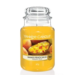 Yankee Candle Mango Peach Salsa 623 g Classic duża świeczka zapachowa - Świece - miniaturka - grafika 2
