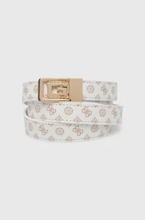 Guess pasek ARLN damski kolor biały BW9137 P4320 - Paski - miniaturka - grafika 1