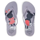 Klapki i japonki damskie - Japonki Havaianas 41412035251 Fioletowy - miniaturka - grafika 1