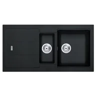 Zlewozmywaki - Zlewozmywak fragranitowy FRANKE Bellini BLG 651-97 Onyx 114.0700.131 - miniaturka - grafika 1