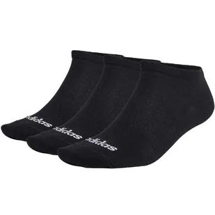 Skarpety adidas Thin Linear Low-Cut Socks 3P - Skarpetki sportowe męskie - miniaturka - grafika 1