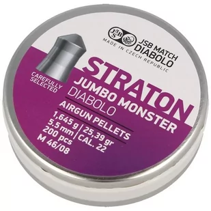 JSB - Śrut do wiatrówki Diabolo Straton Jumbo Monster - 5.51 mm - 200 szt. - 546289-200 - Amunicja do wiatrówek - miniaturka - grafika 1