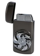 Trafika - Zapalniczka Żarowa z Wiatrakiem Srebrno-Grafitowa - miniaturka - grafika 1