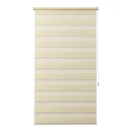 Rolety - Roleta dzień/noc OPP 56,7 x 160 cm kremowa - miniaturka - grafika 1