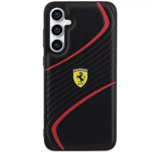 Ferrari FEHCS23FEPTWK S23 FE S711 czarny/black hardcase Twist Metal Logo - Etui i futerały do telefonów - miniaturka - grafika 3