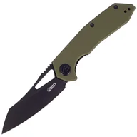 Noże - Nóż składany Kubey Knife New Vagrant Tan G10, Darkwashed AUS-10 (KU291E) - miniaturka - grafika 1