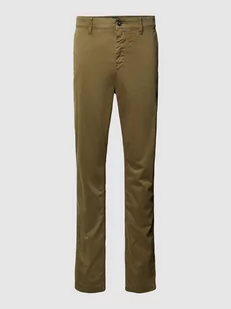 Chinosy o kroju tapered fit z kieszeniami z tyłu - Spodnie męskie - miniaturka - grafika 1