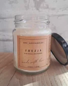 Świece - Świeca Sojowa Zapachowa Frezja 143ml 27h - miniaturka - grafika 1