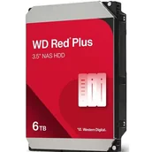 Dyski HDD - western digital WD Red Plus 6TB SATA 6Gb/s 3.5inch 258MB cache internal HDD Bulk - miniaturka - grafika 1