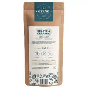 Kawa ziarnista Grano Tostado BRAZYLIA CERRADO 1000g - Kawa - miniaturka - grafika 1