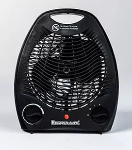 Termowentylator podłogowy Ravanson FH-105B  kolor czarny - Ogrzewanie przenośne - miniaturka - grafika 1