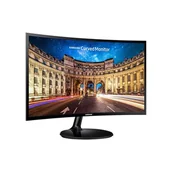 Monitory - Samsung C24F390FH 24" czarny (LC24F390FHUXEN) - miniaturka - grafika 1