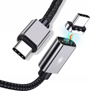 Kabel USB Topk USB-C - Magnetyczne 1.5 m Czarny (AN64) - Kable USB - miniaturka - grafika 1