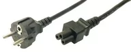Kable komputerowe i do monitorów - Logilink Kabel zasilający Schuko,1,8m VDE czarny CP093 - miniaturka - grafika 1