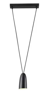 Maxlight LAMPA wisząca SISTEMA P0400 regulowana OPRAWA metalowy ZWIS loftowy czarny P0400 - Lampy sufitowe - miniaturka - grafika 1