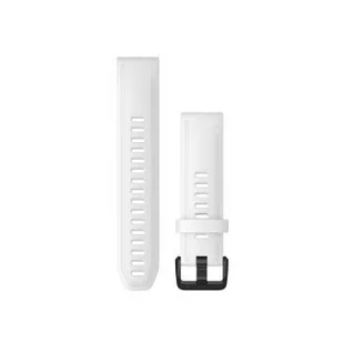 Garmin, Pasek Fenix 6S 20Mm Quickfit White Silicone Band 010-12865-00 - Akcesoria do pulsometrów i zegarków sportowych - miniaturka - grafika 1