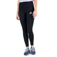 Spodnie sportowe damskie - Legginsy New Balance WP31509BK - czarne - miniaturka - grafika 1