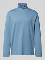 Swetry męskie - Golf o kroju regular fit z mieszanki bawełny - miniaturka - grafika 1