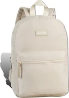 Plecaki - Plecak miejski Bench nylon beżowy biały D2ORI322N - miniaturka - grafika 1
