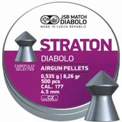 Amunicja do wiatrówek - Śrut 4,50 mm JSB Diabolo Straton 500 szt - miniaturka - grafika 1