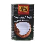 Napoje roślinne - Mleczko kokosowe 17-19% tłuszczu 400 ml Real Thai (Czarna Puszka) - miniaturka - grafika 1