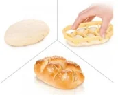 Formy do ciast - Tescoma Foremka na bułki DELÍCIA, chałka 630085 - miniaturka - grafika 1