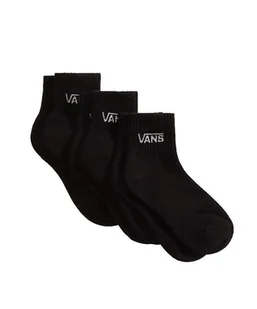 Skarpety Dziecięce VANS Classic Half Crew Black (3 pary)VN000Q1RBLK1 XXS - Skarpetki damskie - miniaturka - grafika 1