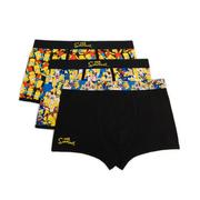 Spodenki męskie - Cropp - 3 pack bokserek The Simpsons - Żółty - miniaturka - grafika 1