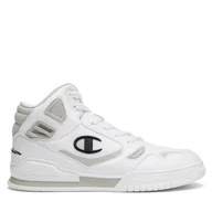 Sneakersy męskie - Sneakersy Champion 3 POINT TECH MID S22273-WW010 Biały - miniaturka - grafika 1