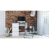 Biurka - Topeshop Lima Lewe - Biały Mat 51x98x76 cm - miniaturka - grafika 1