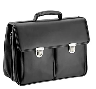 D&N Business Line aktówka, 41 cm, 18 l, czarna - Teczki i aktówki - miniaturka - grafika 1