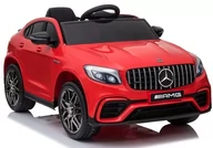 Pojazdy elektryczne dla dzieci - LEAN CARS Auto na akumulator Mercedes QLS-5688 Czerwony 4x4 LT-4196-0 - miniaturka - grafika 1